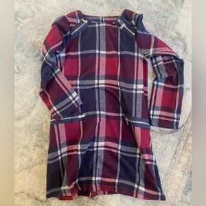 Pastourelle By Pippa and Julie Girls plaid dress.